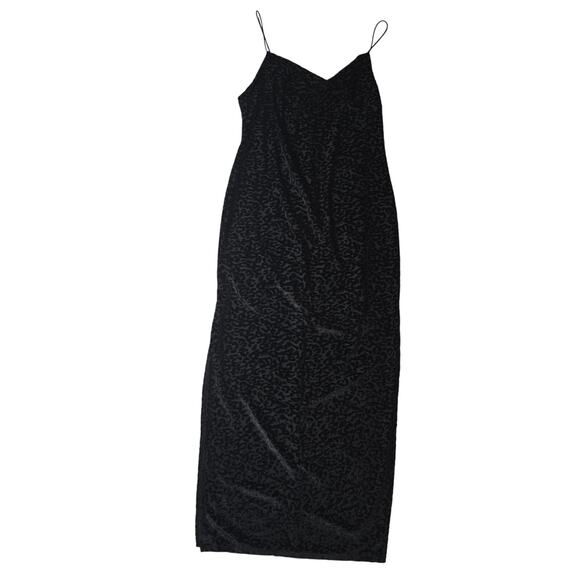 NWT Popular Basics Black Leopard Textured Bodycon Dress XL - Picture 1 of 9